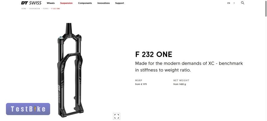 Új Dt Swiss  f232 one 120mm fox 32 34 SID rock shox 1512g