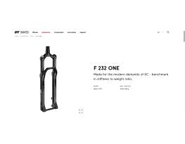 Új Dt Swiss  f232 one 120mm fox 32 34 SID rock shox 1512g első teleszkóp