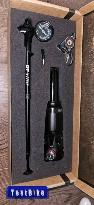 Új DT Swiss 535One 205x60 tag + remote kar + pumpa eladó