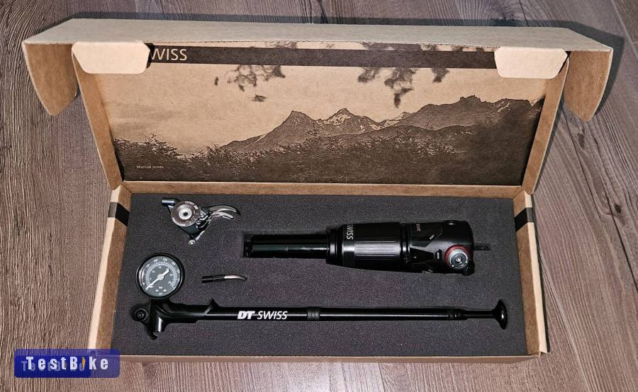 Új DT Swiss 535One 205x60 turnion-os remote tag + pumpa elad