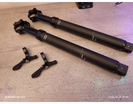 Új Ebike dropper post nyeregcső - karral együtt, 170mm/34.9