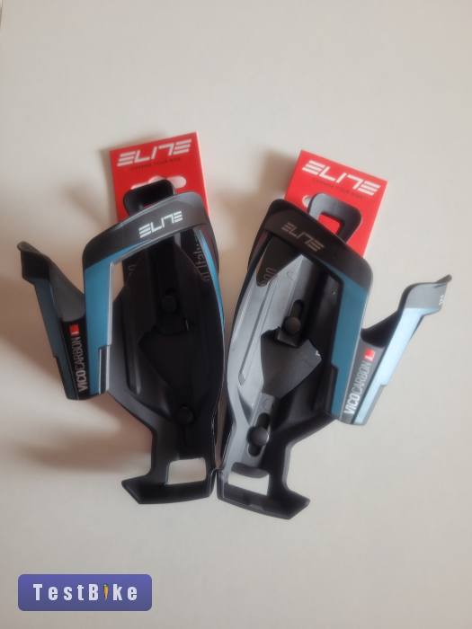 Új Elite Vico Carbon Black/Blue Palacktartó