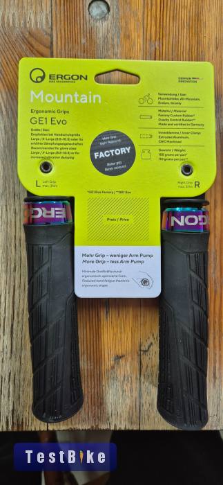 Új Ergon GE1 EVO Factory markolat Oil Slick bilincsel