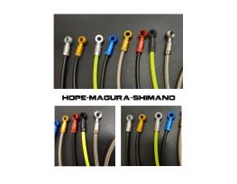 Új fék csövek, fittingek Hope-Magura-Shimano