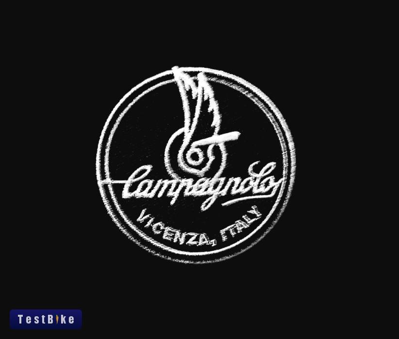 Új fekete zippes thermo pulóver (kardigán), Campagnolo logo