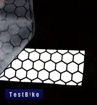 Új fényvisszaverő ruhára táskára 1 méteres tekercs