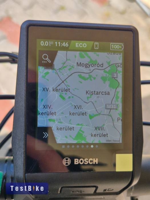 Új fóliás bosch ebike kijelző