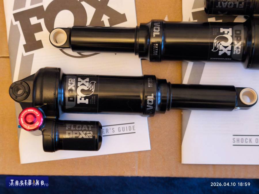 Új FOX Float DPX2 EVOL hátsó levegős tag – 230mm 2év gari