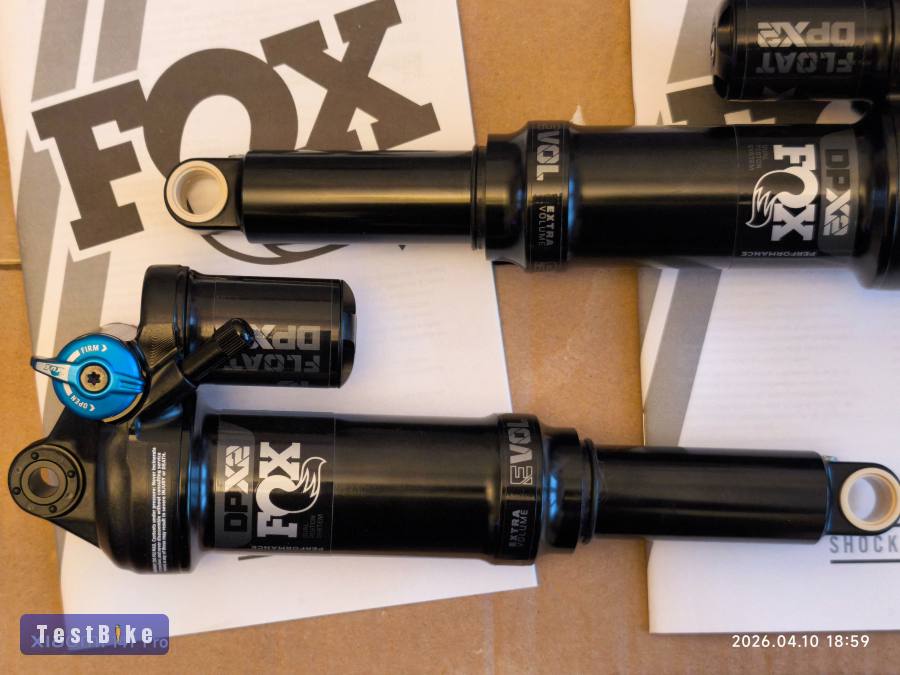 Új FOX Float DPX2 EVOL hátsó levegős tag – 230mm 2év gari