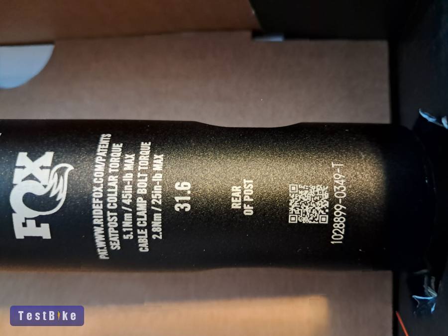 Új Fox Transfer 31.6 DT 232 carbon 27.2 30.9 Dropper KS Lev