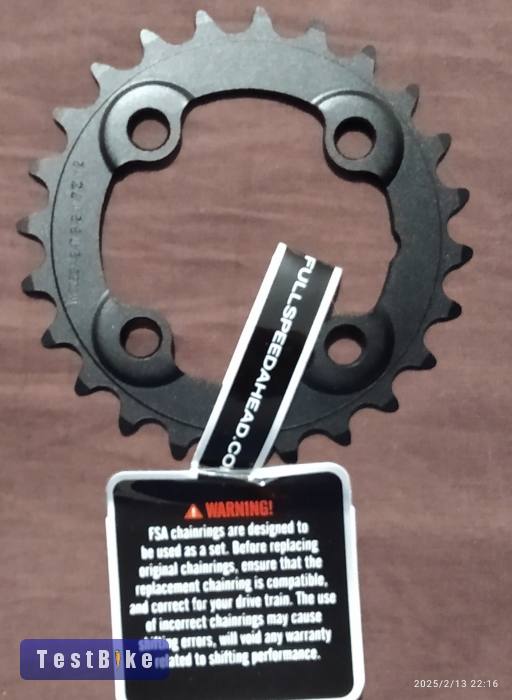 Új fsa 64 lyukkör 24 fog 7075 alu