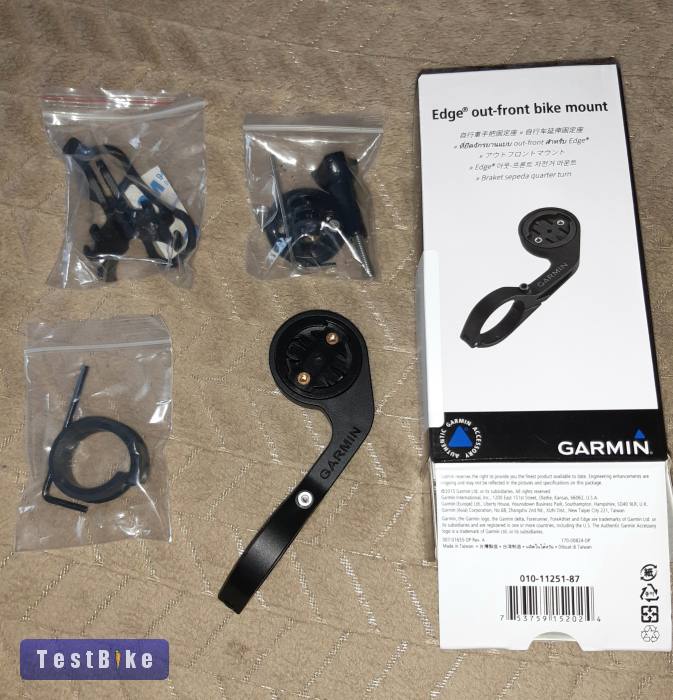 Új Garmin Edge kerékpár computer, kamera, lámpa tartó szett.