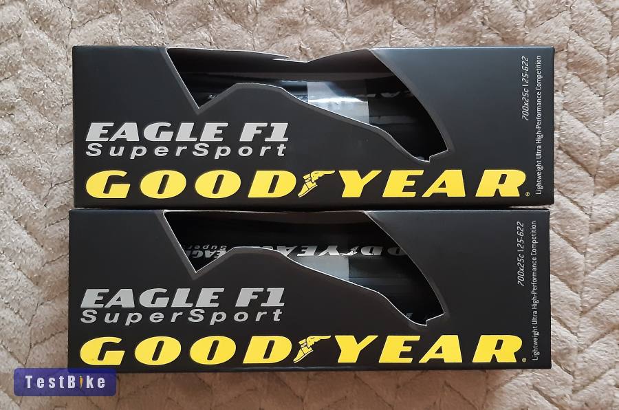 Új Goodyear Eagle F1 SuperSport országúti külsők. Ár/pár!