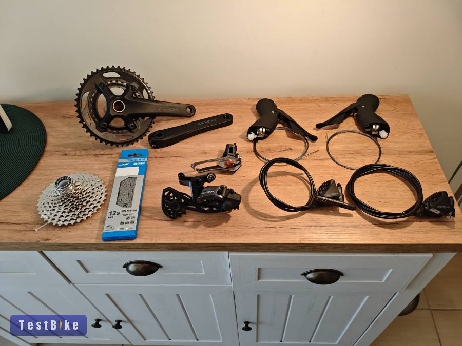 Új GRX 610 szett 2×12