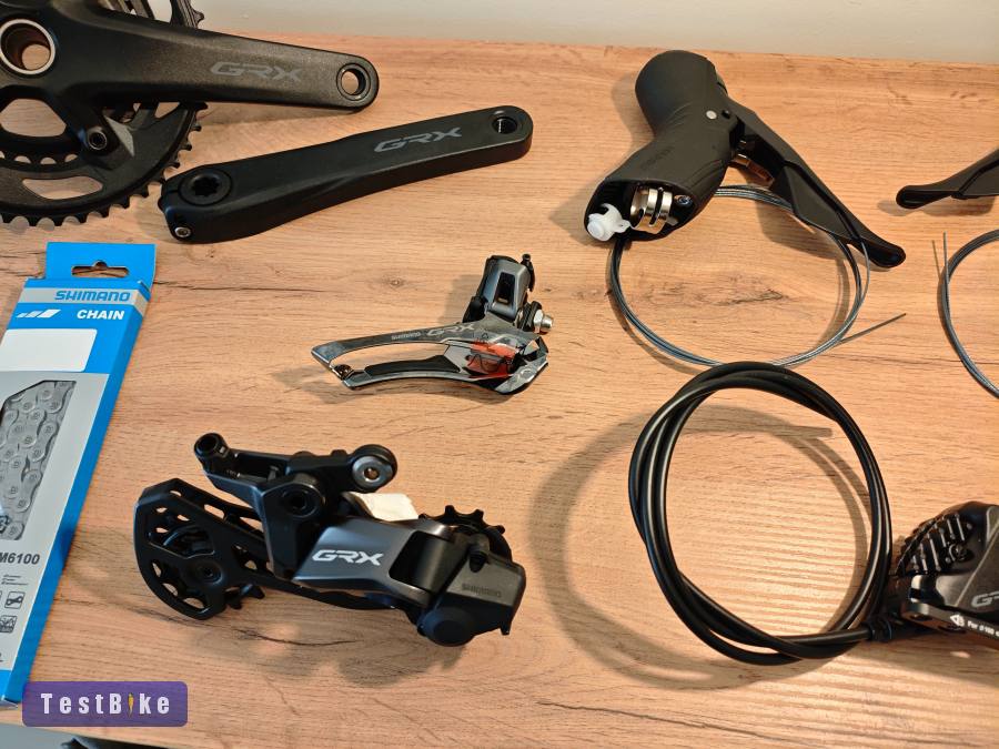 Új GRX 610 szett 2×12