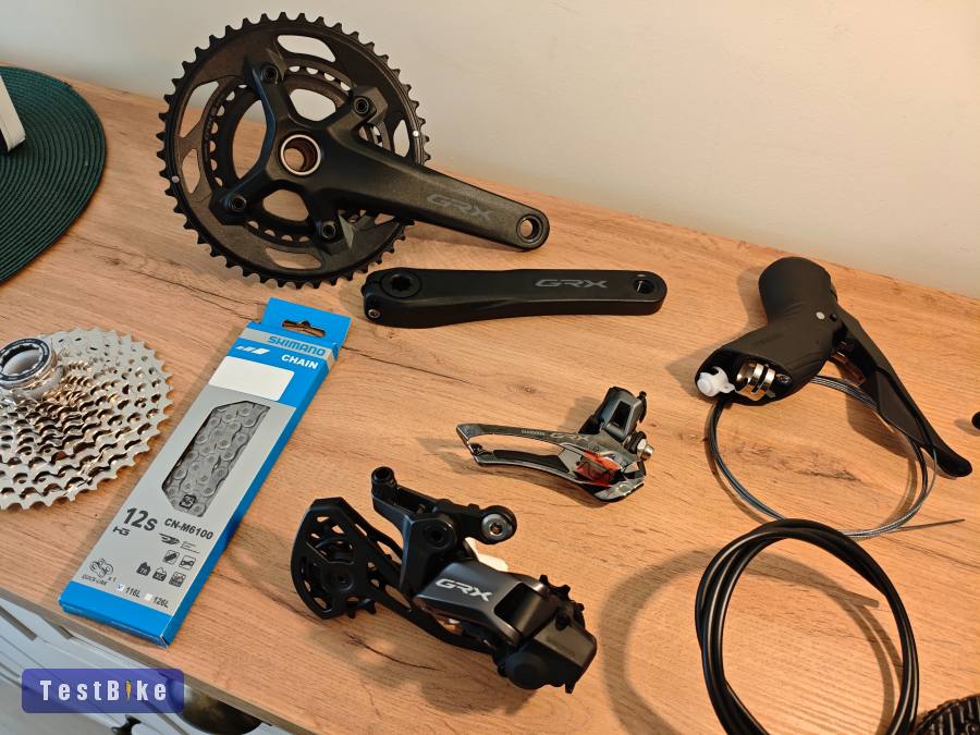 Új GRX 610 szett 2×12