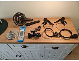 Új GRX 610 szett 2×12