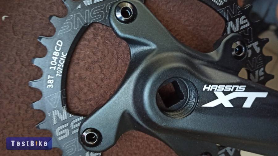 Új Hassns XT négyszögtengelyes hajtómű 38 T