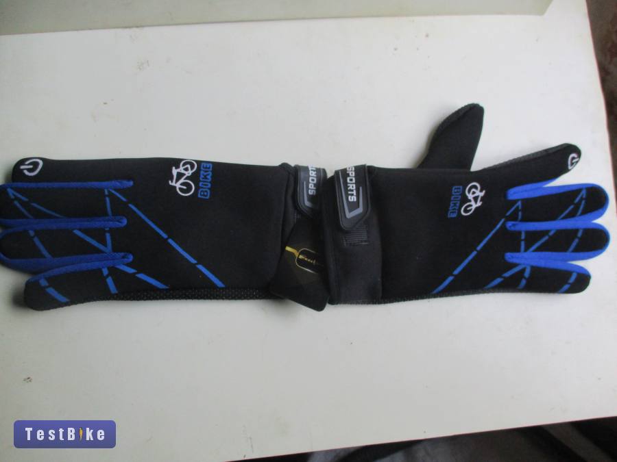 Új hosszúujjú átmeneti bringás kesztyű eladó!