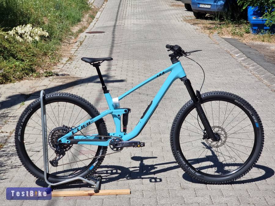 Új karbon Cube fully Trail MTB: Pike 140mm, Magura, GX 1*12