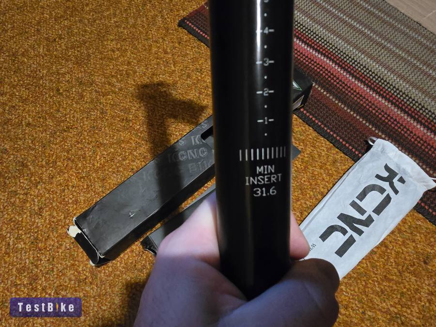 Új KCNC 31.6 nyeregcső