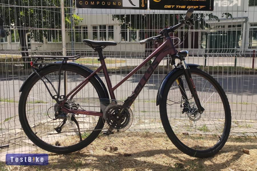 Új Kellys Cristy 10 Mauve Pearl M 28" női trekking kerékpár 