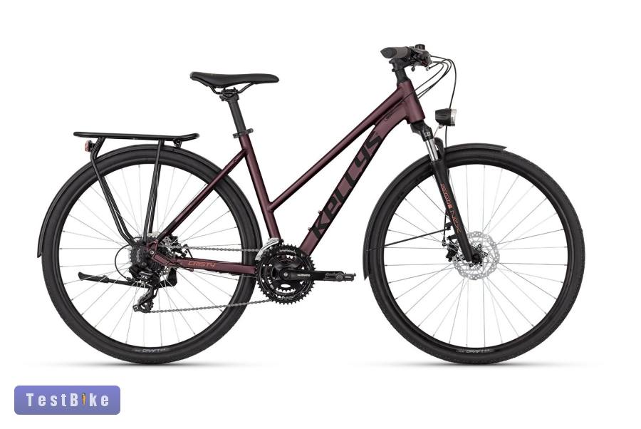 Új Kellys Cristy 10 Mauve Pearl M 28" női trekking kerékpár 