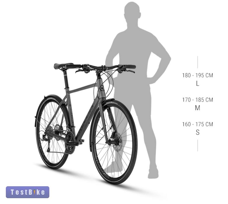 Új Kellys PHYSIO 50 – M-es fitness kerékpár ár alatt
