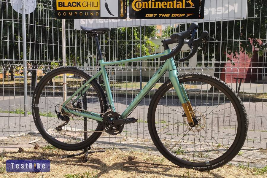 Új KELLYS Soot X50 Mineral Teal GRAVEL kerékpár "M" ár alatt