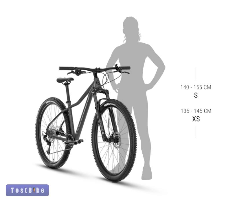 Új KELLYS Vanity X50 Sky Blue XS 26-os női MTB kerékpár 