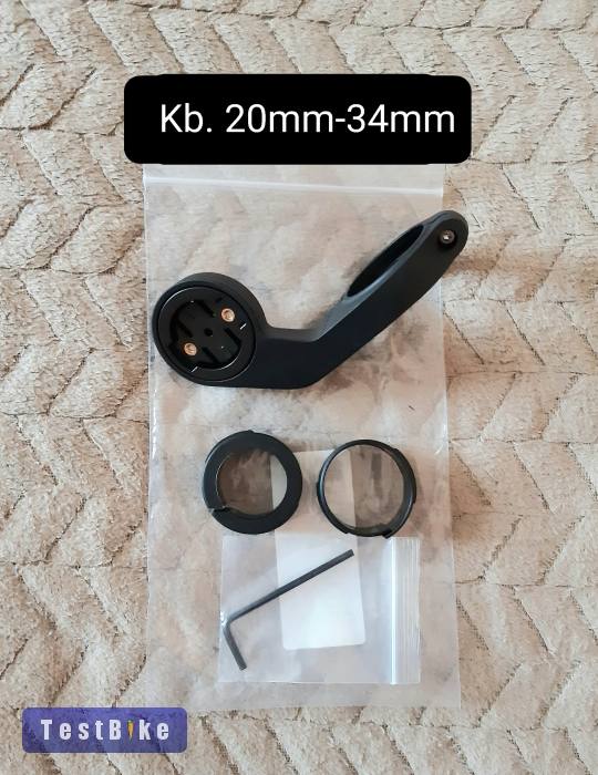 Új kerékpár computer tartó, Garmin kompatibilis.