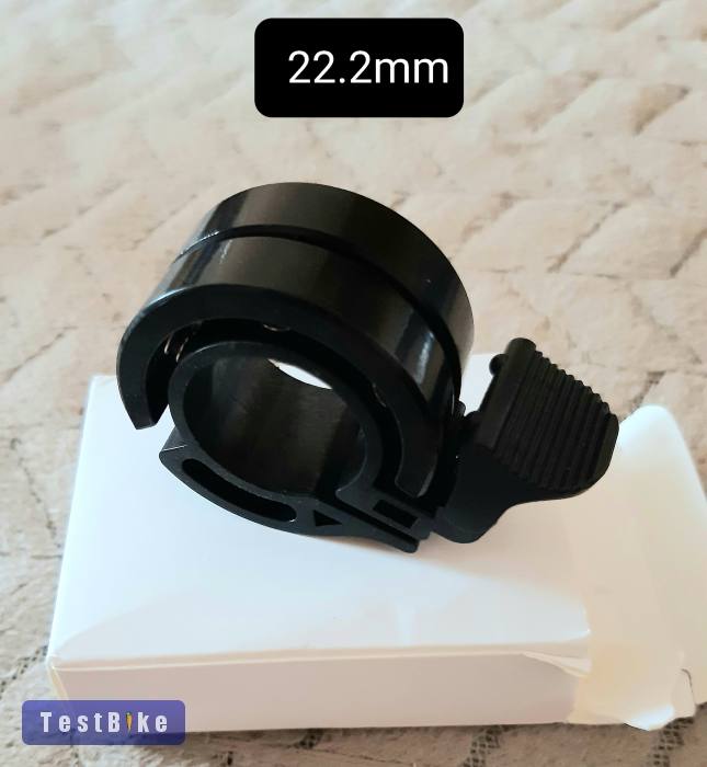 Új kerékpár csengő (22.2mm), alu. 