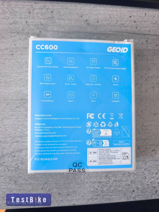 ÚJ! Kerékpáros GPS computer - tartóval és üvegfóliával