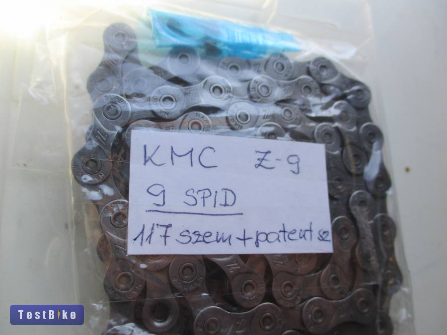 Új KMC Z9-es típusu 9 sebességes lánc eladö!
