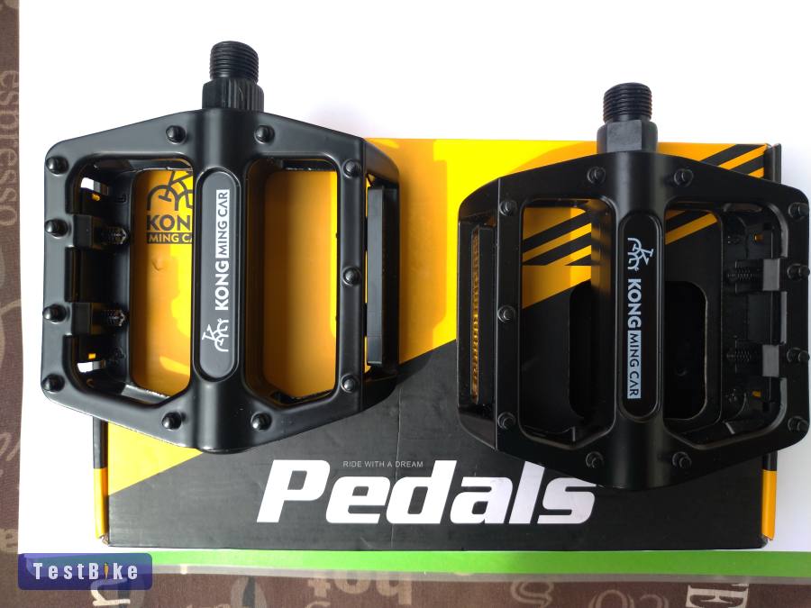 Új Kong ming Car kerékpár pedál. fekete és szűrke színben 