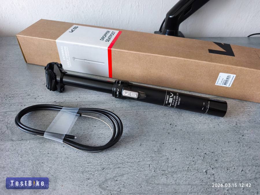 Új KS LEV 31.6mm prémium dropper post nyeregcső - külső vez.