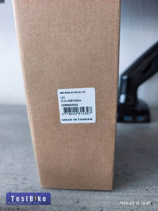 Új KS LEV 31.6mm prémium dropper post nyeregcső - külső vez.