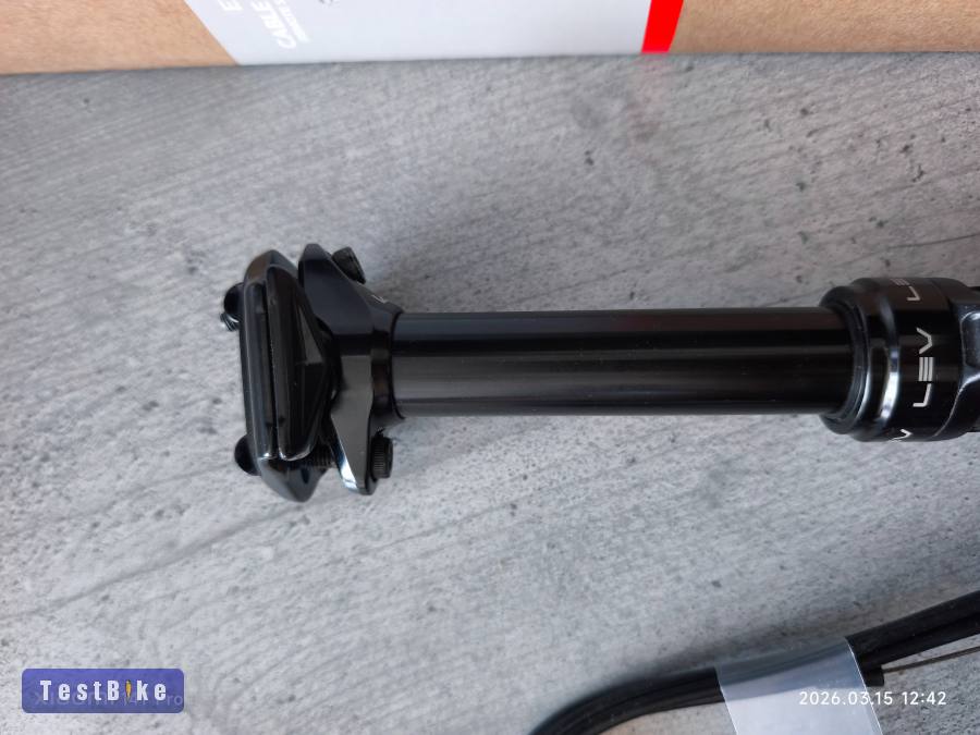 Új KS LEV 31.6mm prémium dropper post nyeregcső - külső vez.