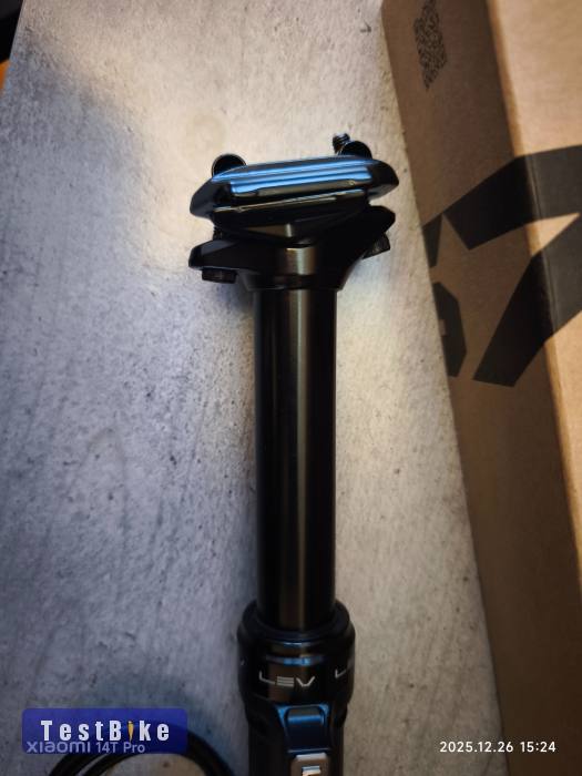 Új! KS LEV prémium dropper post nyeregcső - külső vezérlésű 