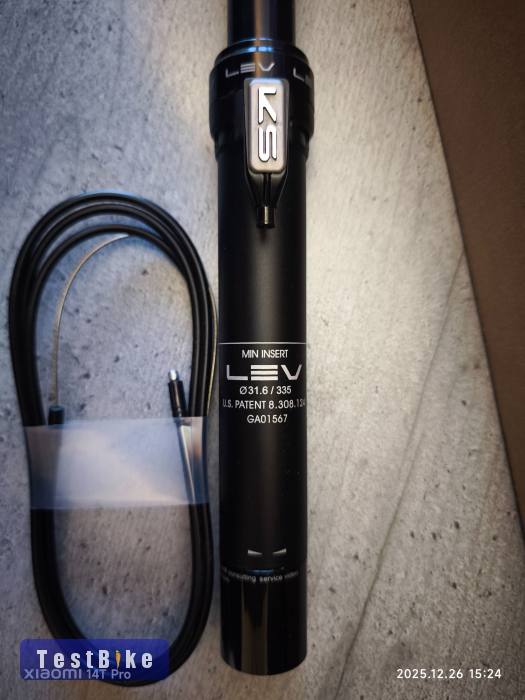 Új! KS LEV prémium dropper post nyeregcső - külső vezérlésű 