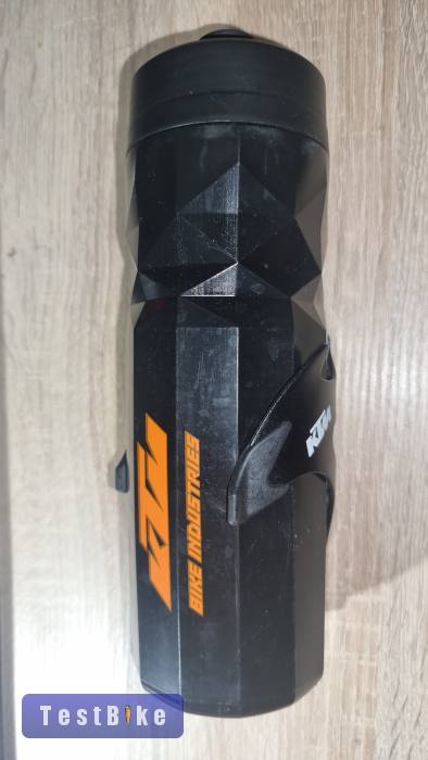 Új KTM kulacstartó és kulacs (fekete)