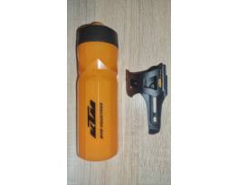 Új KTM kulacstartó és kulacs (narancs)