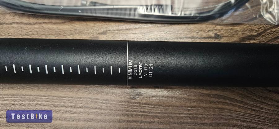 Új Limotec Alpha Dropper 31.6mm 170mm mozgással + kar