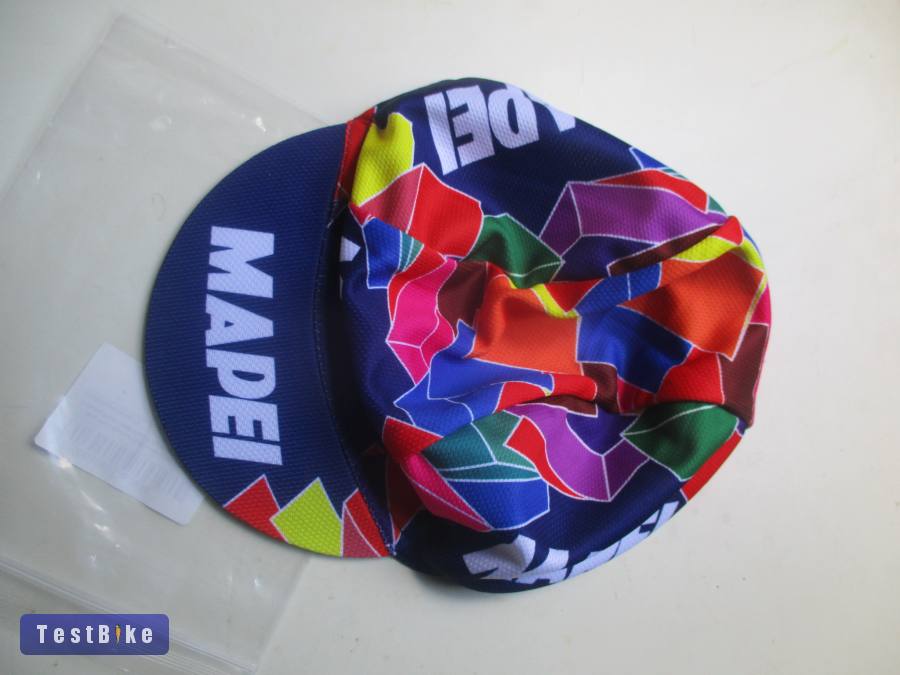 Új Mapei retró színes kerékpáros sapi