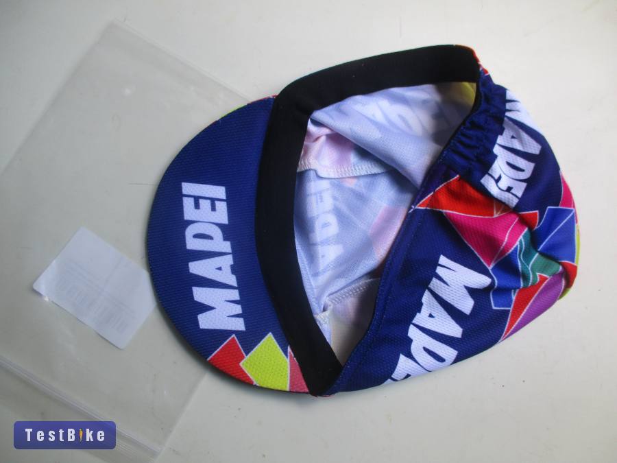 Új Mapei retró színes kerékpáros sapi