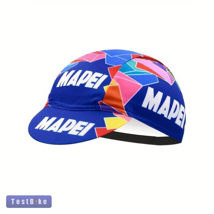 Új Mapei retró színes kerékpáros sapi