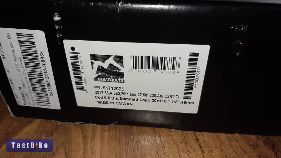 Új Marzocchi 380 C2R2 Titanium villa eladó 