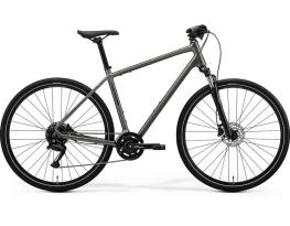 Ăj Merida Crossway 100 28" trekking kerĂ©kpĂĄr, selyem szĂŒrke