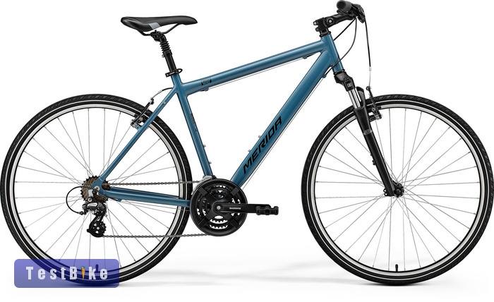 Új Merida CRW 10 V-SE I1 28" trekking kerékpár, galamb kék