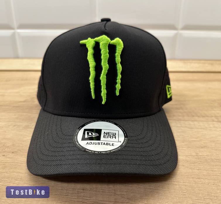 Új Monster Energy fekete hálós baseball sapka, cap, hat